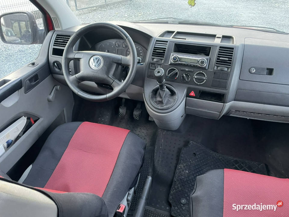 Volkswagen Transporter VW T5 19 TDI 102 5osób zarejestrowany w Polsce Volkswagen Wrocław sprzedam