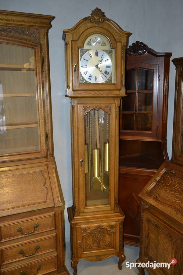 zegar ludwikowski kwadransowy dąb Będzin