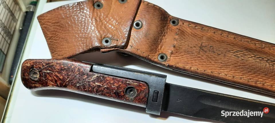 Bagnet Czechosłowacki wzór 1958 z pochwą Warszawa sprzedam