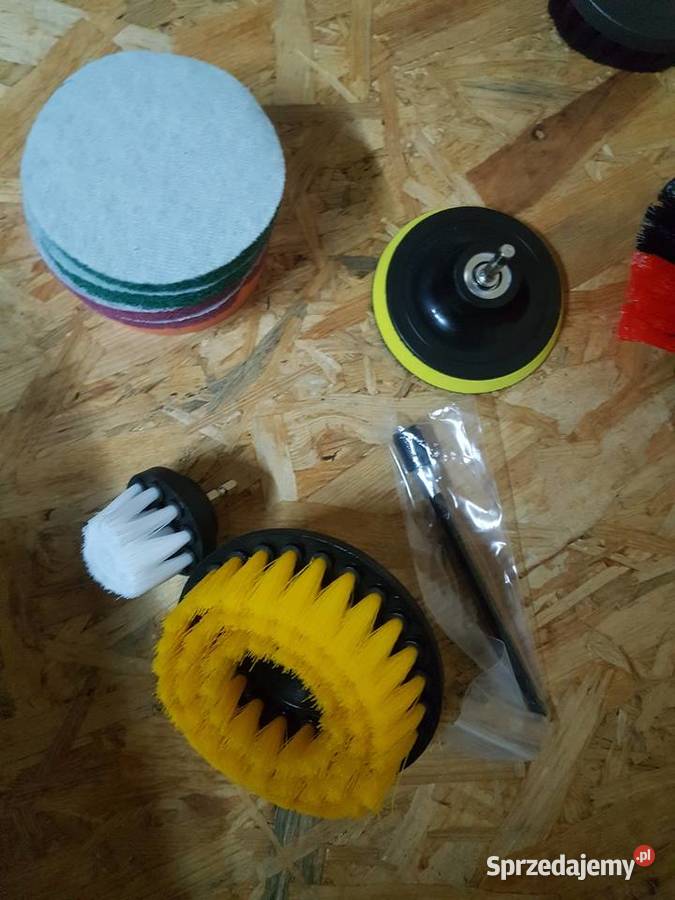 SZCZOTKI CZYSZCZĄCE NA WKRĘTARKĘ 11 SZTUK vorfal Głogowa