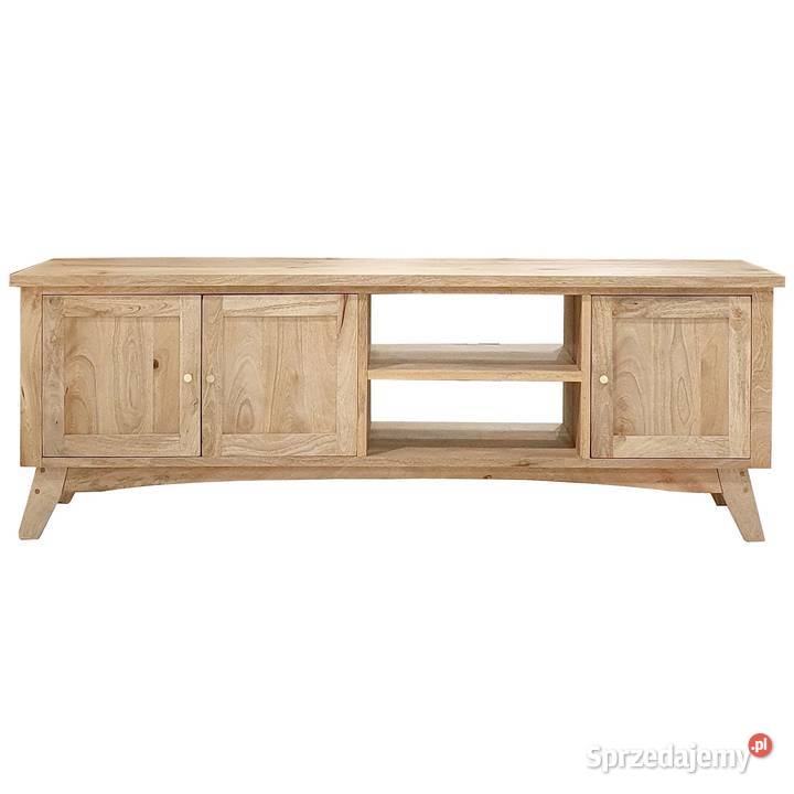 Szafka RTV drewniana BONN 180 z szafkami i półką Lublin