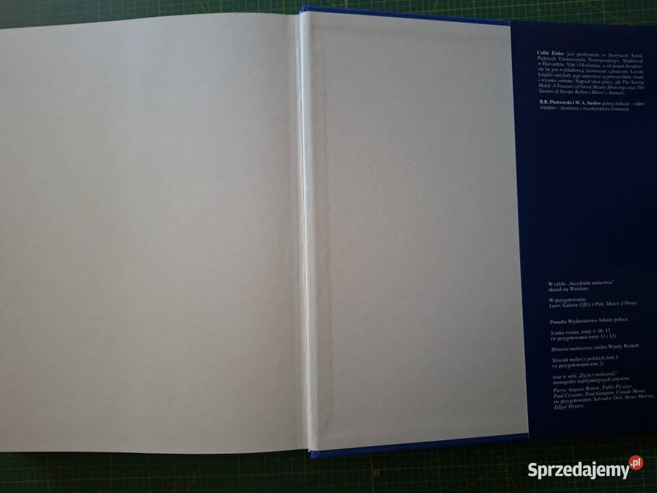 Arcydzieła malarstwa Ermitaż Colin Eisler Arkady sztuka, kultura i etnologia Kraków