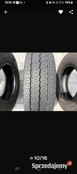 Sprzedam opony letnie Continental 22575 16 CP Bestwina