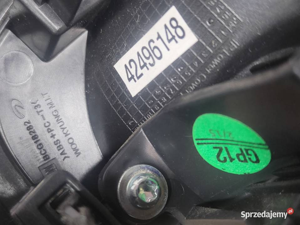 Listwa Dekor Ramka Radia Opel Mokka X 2016 wielkopolskie Pleszew