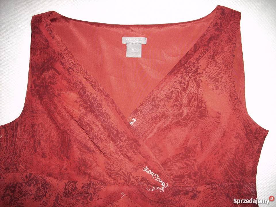 ANN TAYLOR sukienka elegancka bez rękawów 40 42 Nowy Sącz