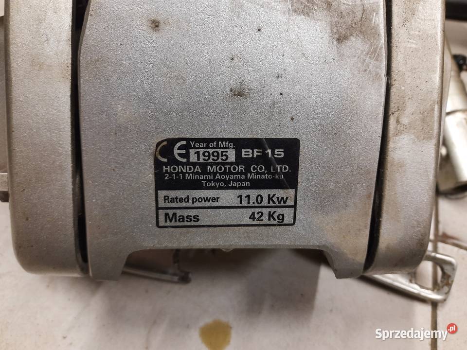 Honda BF15 silnik zaburtowy części rumpel gaźnik sprzedam