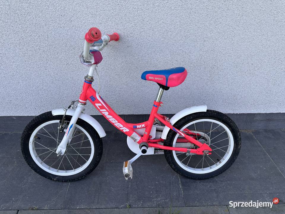 Rower dziecięcy Limber BMX 16 boczne kółka Iława