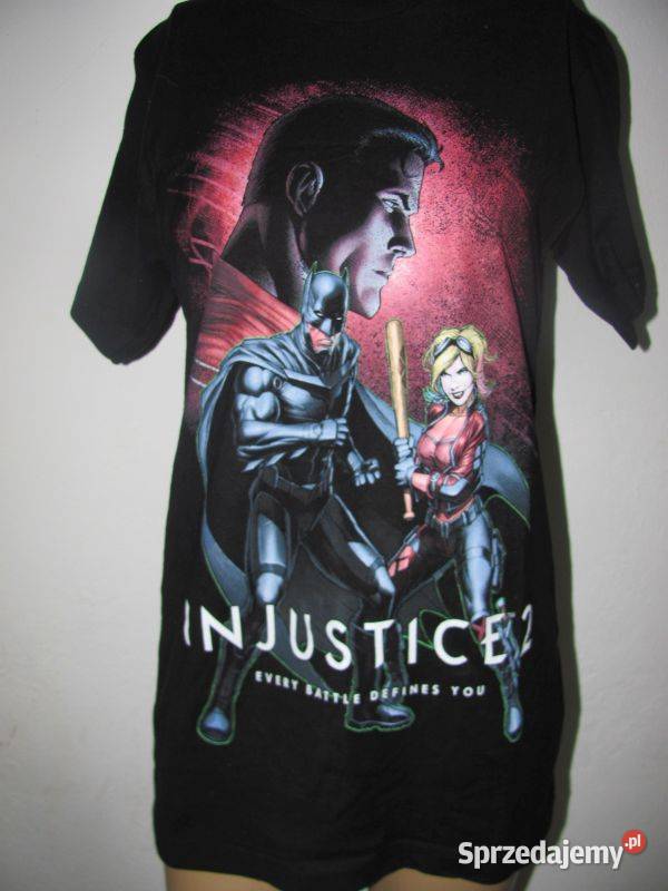 koszulka tshirt INJUSTICE 2 every battle defines Zamość