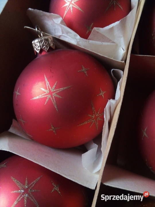 stare szklane bombki vintage PRL Boże Narodzenie Częstochowa
