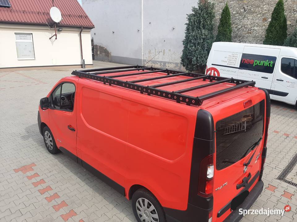 Bagażnik dachowy Trafic Vivaro Talento Primastar Relingi dachowe Pajęczno
