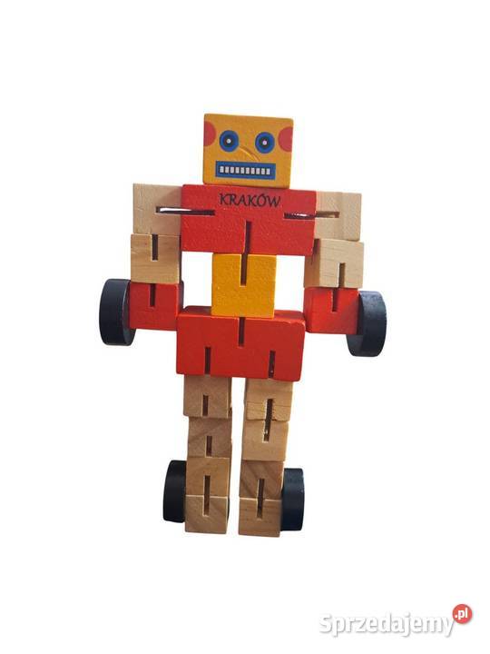 Drewniany robot auto Kraków