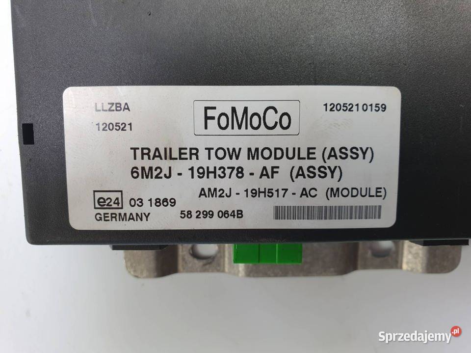 MODUŁ FORD MONDEO MK4 6M2J19H378AF kujawsko-pomorskie Lipno