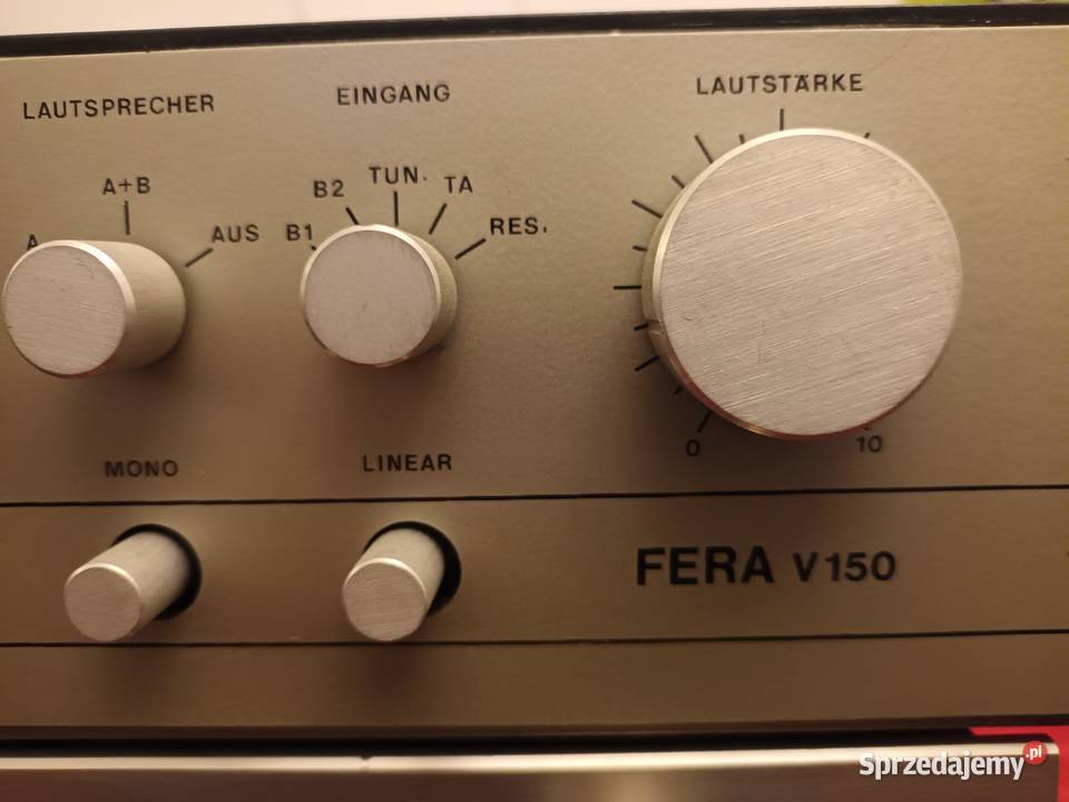 Fera v150 wzmacniacz stereo z efekt Qadro plus Tychy
