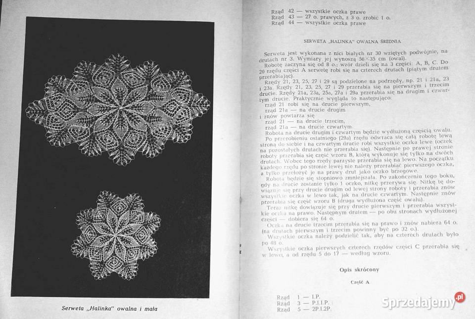 Serwety Różne wzory Stefania Martyniak lubelskie Chełm