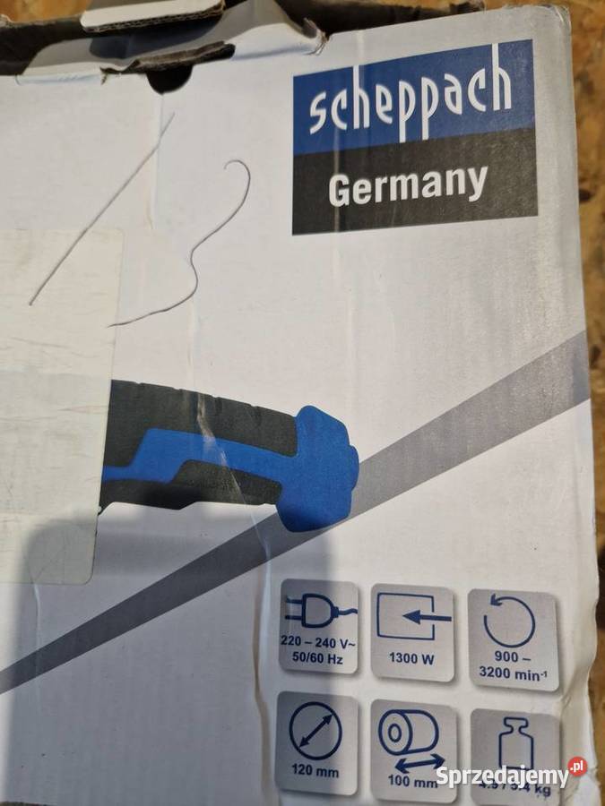 Szlifierka szczotkowa Scheppach Mrs 1300 W Głogowa sprzedam