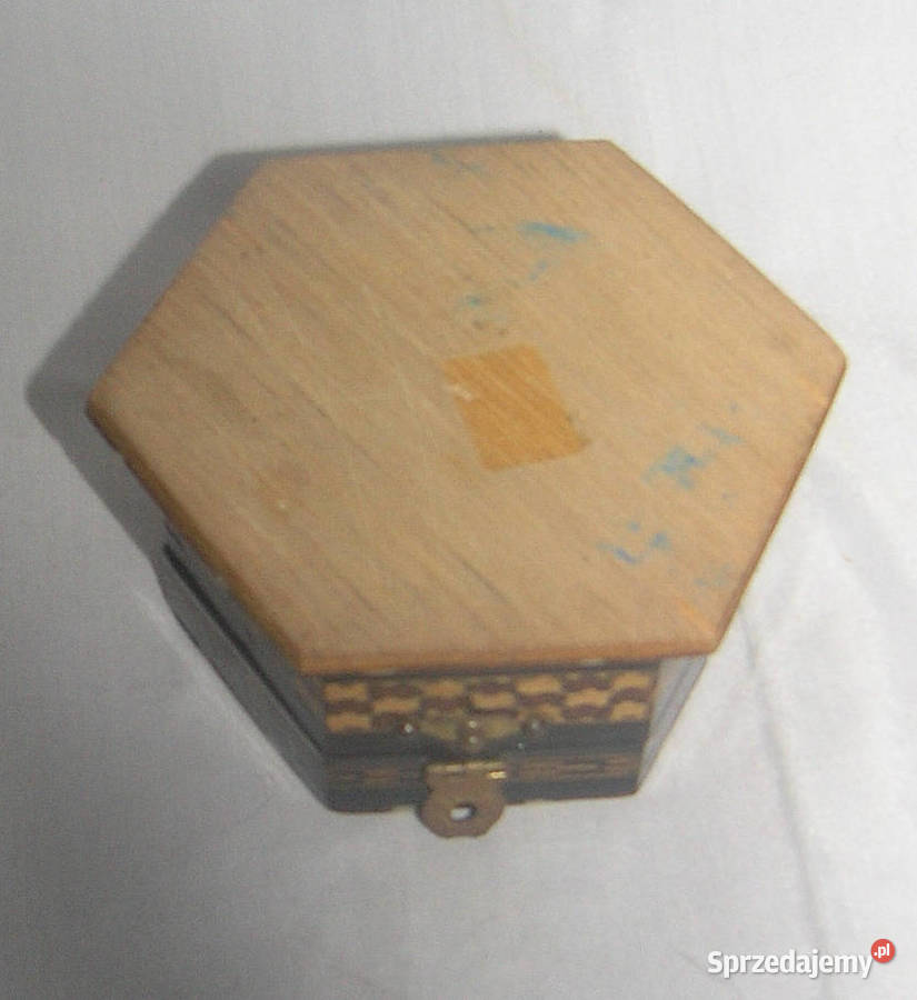 szkatułka vintage drewnianaMDvin Bartków