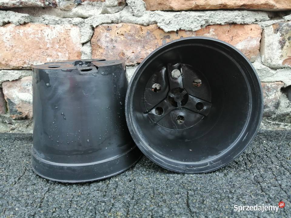 Doniczki produkcyjne okrągłe 12 L NOWE 14 śląskie Siewierz