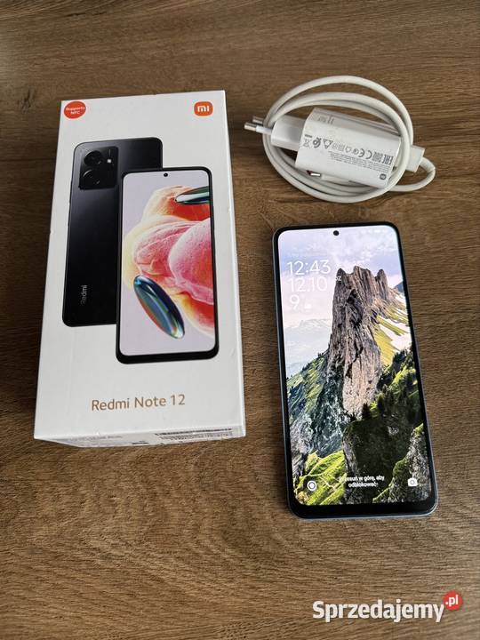Xiaomi Redmi Note 12 Ice Blue 128 GB 4 GB RAM Gidle sprzedam