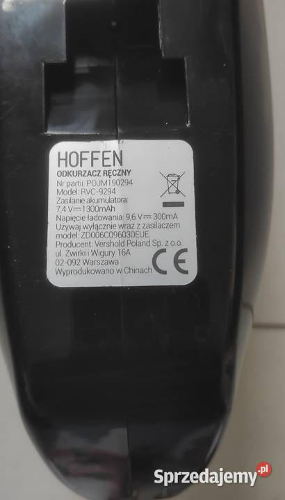 Odkurzacz ręczny Rudziniec