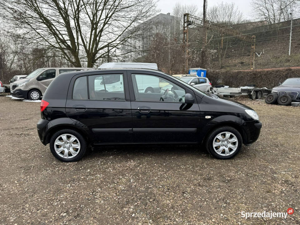 Hyundai Getz 1167BezwypadkowyPierwszy czarny zachodniopomorskie Szczecin