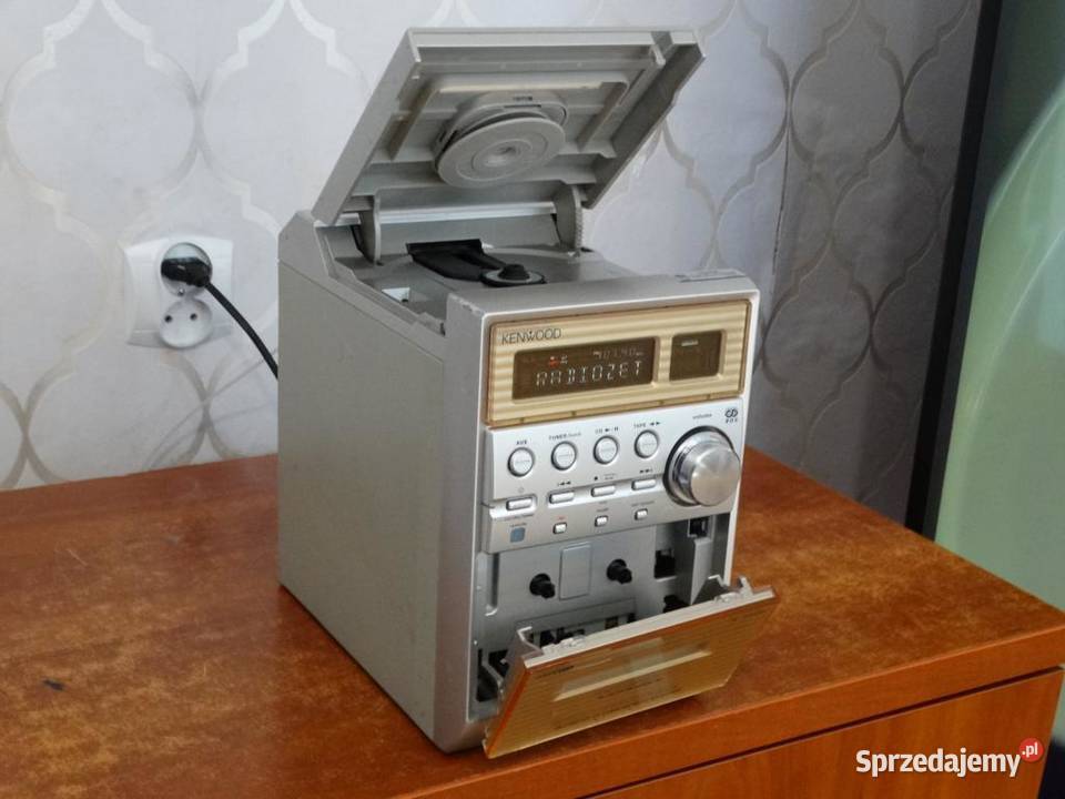 Wieża Kenwood RDS AUX mocna WYSYŁKA Jasło