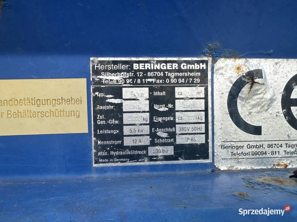 prasokontener Sośno