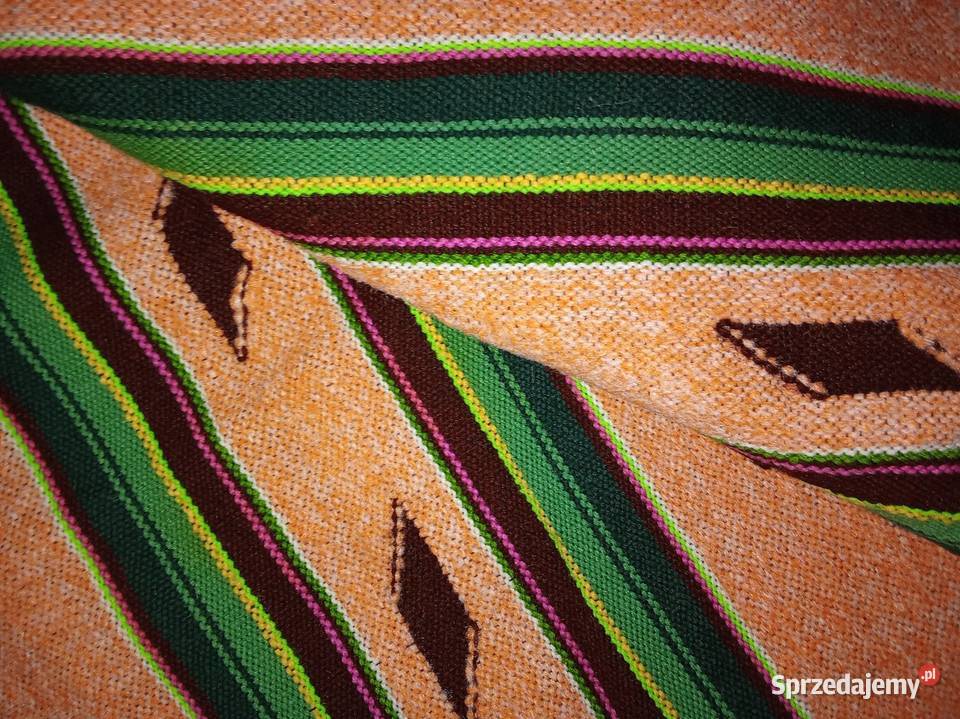 Kapa wełniana pomarańczowy