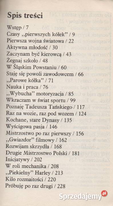 MOJE DWA I CZTERY KÓŁKA Witold Rychter lubuskie Gorzów Wielkopolski sprzedam