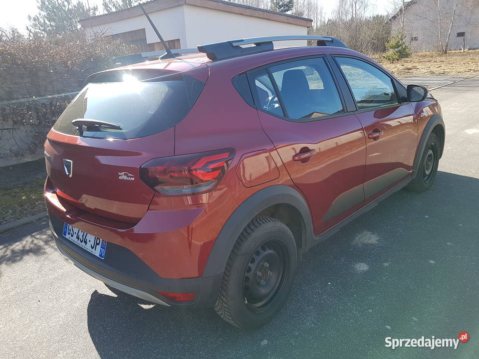 DACIA SANDERO III STEPWAY 10 2022 SPROWADZONA VAT marża Sandero Stepway wielkopolskie Turek