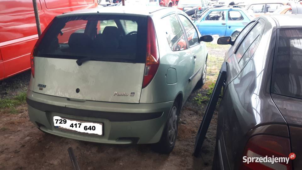 FIAT PUNTO II 12 8V na części Punto mazowieckie Osieck