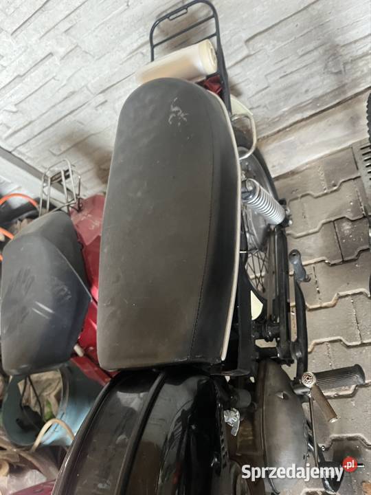 Wsk 125 papiery nowy fotel ładna WSK