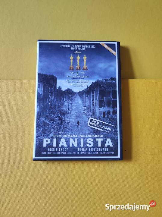 pianista film wszechczasów płyta dvd oskary Filmy świętokrzyskie Kielce