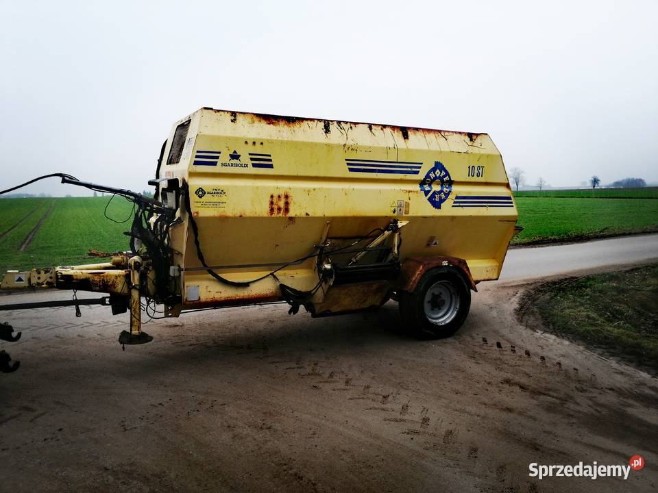 Wóz paszowy Paszowóz Sgariboldi 10ST Żnin