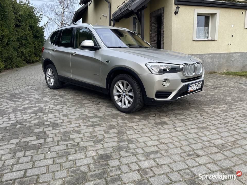 BMW X3 F25 XDrive 2015 Zamiana światła przeciwmgielne X3 Bobowo