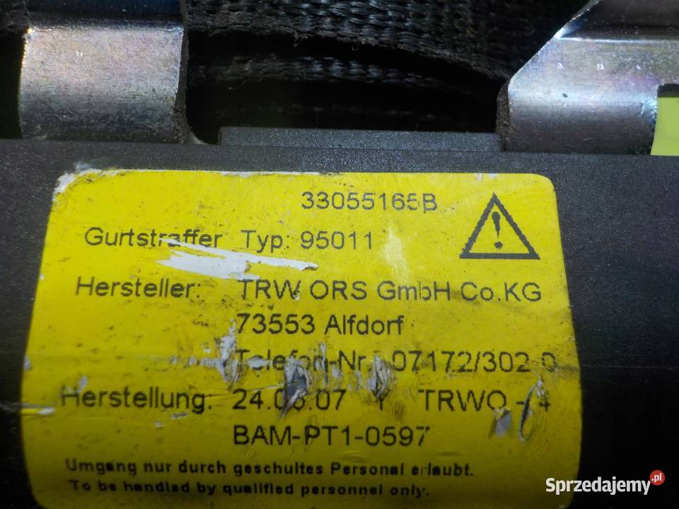 FIAT BRAVO II 08r pas bezpieczenstwa lewy przod Suków