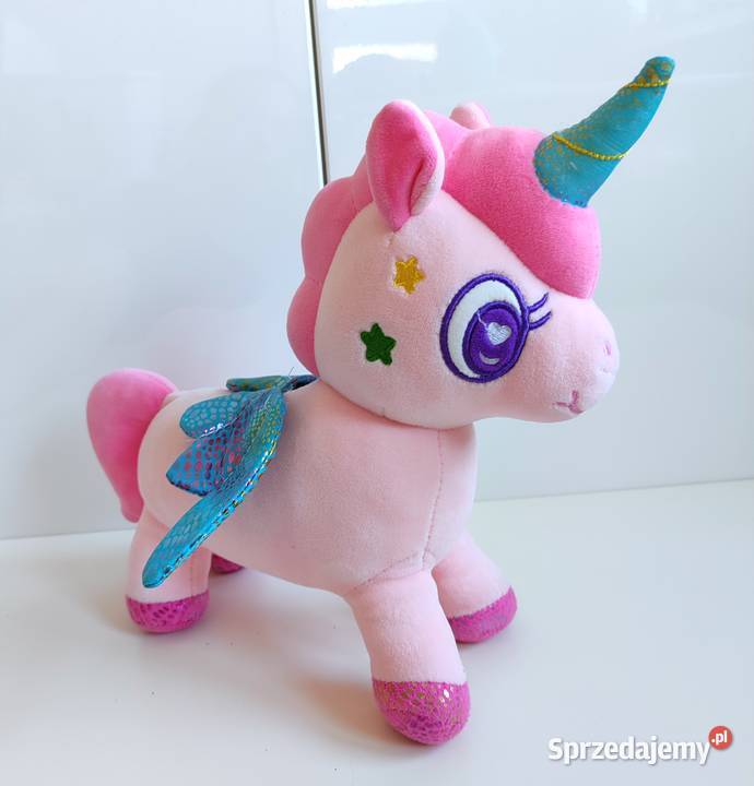 Nowa maskotka Tęczowy Jednorożec Rainbow Unicorn Katowice