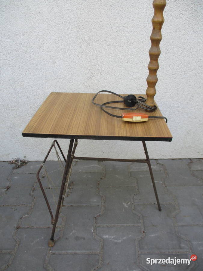 Lampa Podłogowa Gazetnik PRL Pozostałe