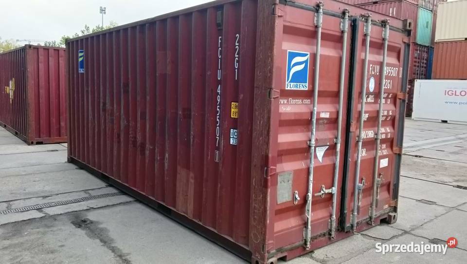 Sprzedam kontenery morskie używane 20DV dostępne Tarczyn