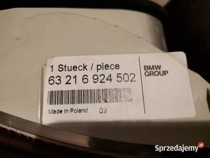 BMW 1 E81 E87 PRAWA LAMPA TYŁ 63216924502 Międzychód sprzedam