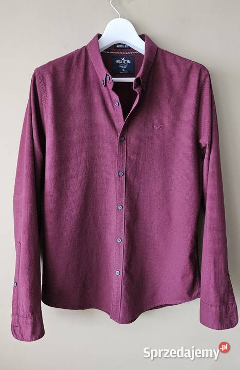 Koszula Hollister Epic Flex muszle fit stretch Lublin