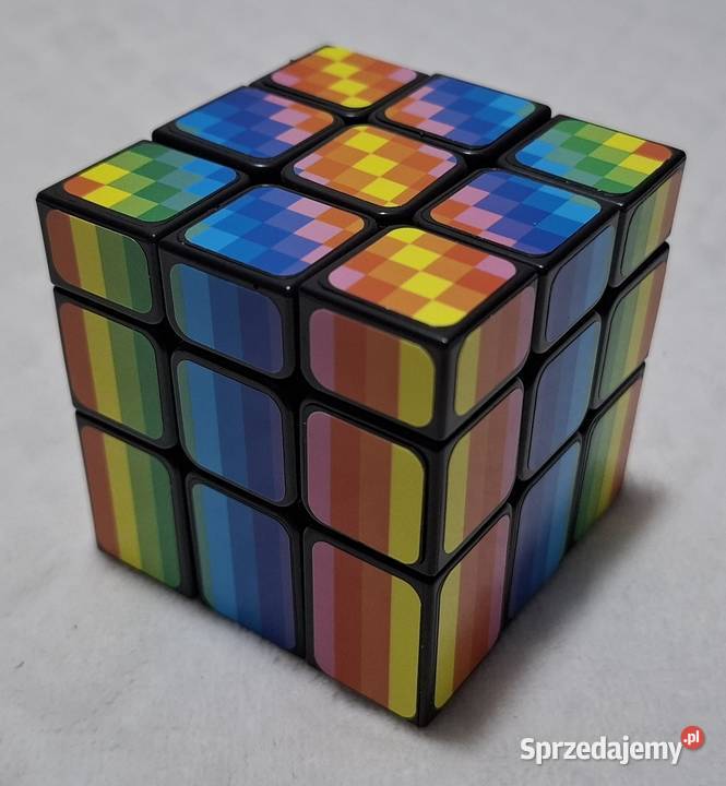 3x3x3 sześcian układanka kostka logiczna 57 śląskie Czeladź sprzedam