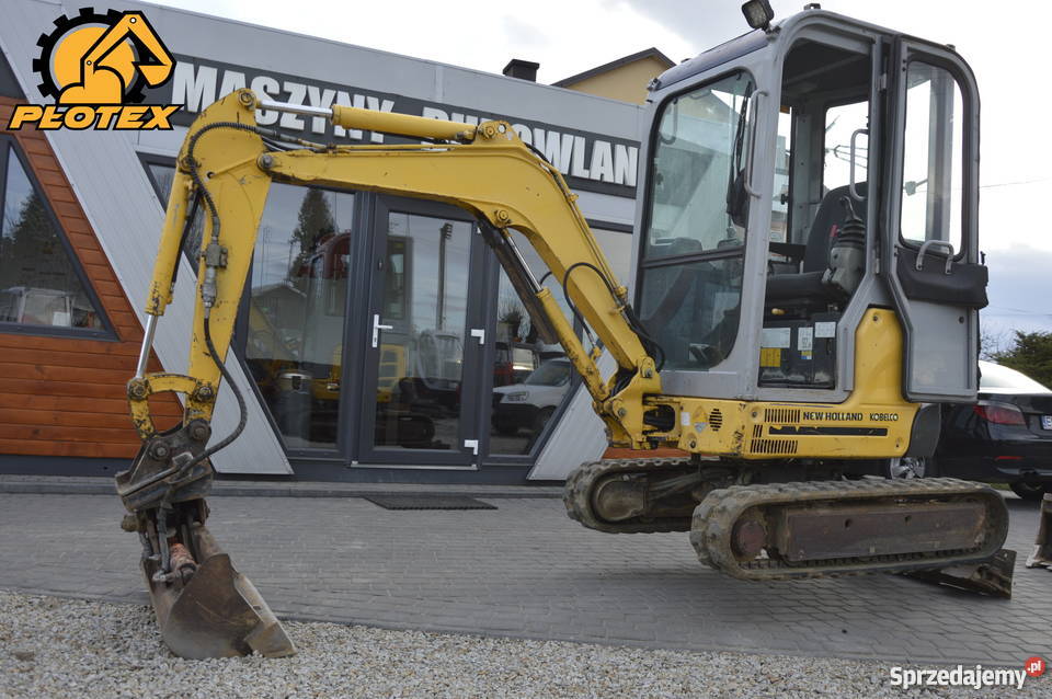 Mini koparka Holland e18sr 2010r Łyżka Motoryzacja sprzedam