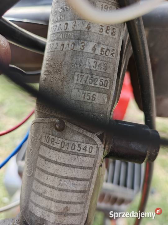 CZ 350 exportowa wersja