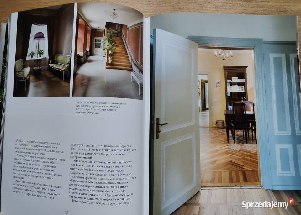 Estonia dworki pałace Estonii j rosyjski Mapy i przewodniki