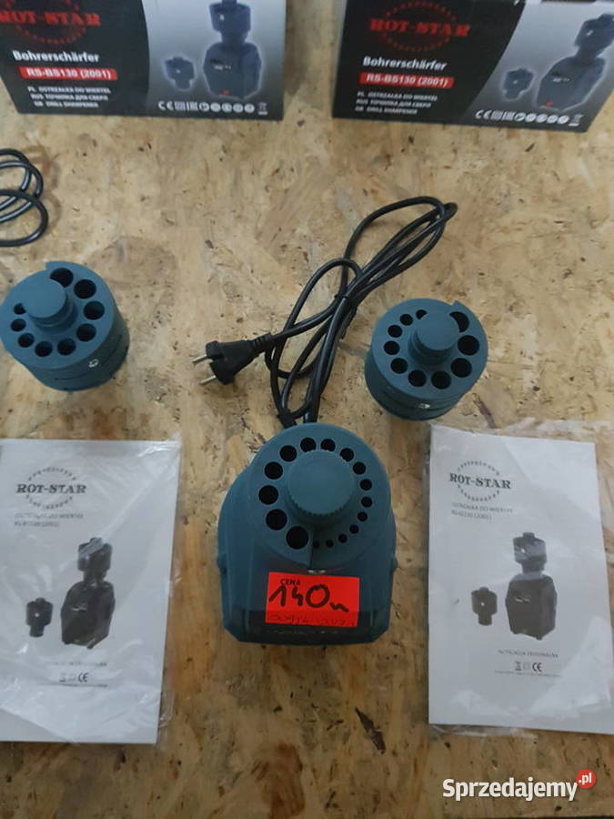 OSTRZAŁKA DO WIERTEŁ 316mm 2xgłowica 2xkamień