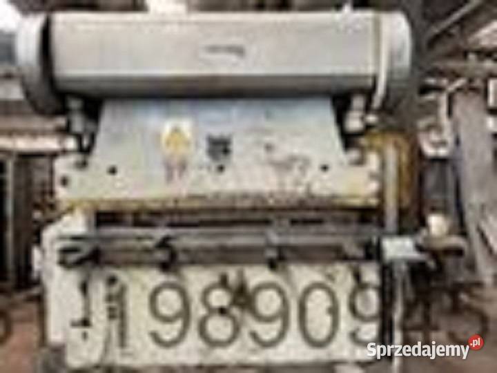 Prasa krawędziowa Strojarne Piesok LODD50 Radomsko