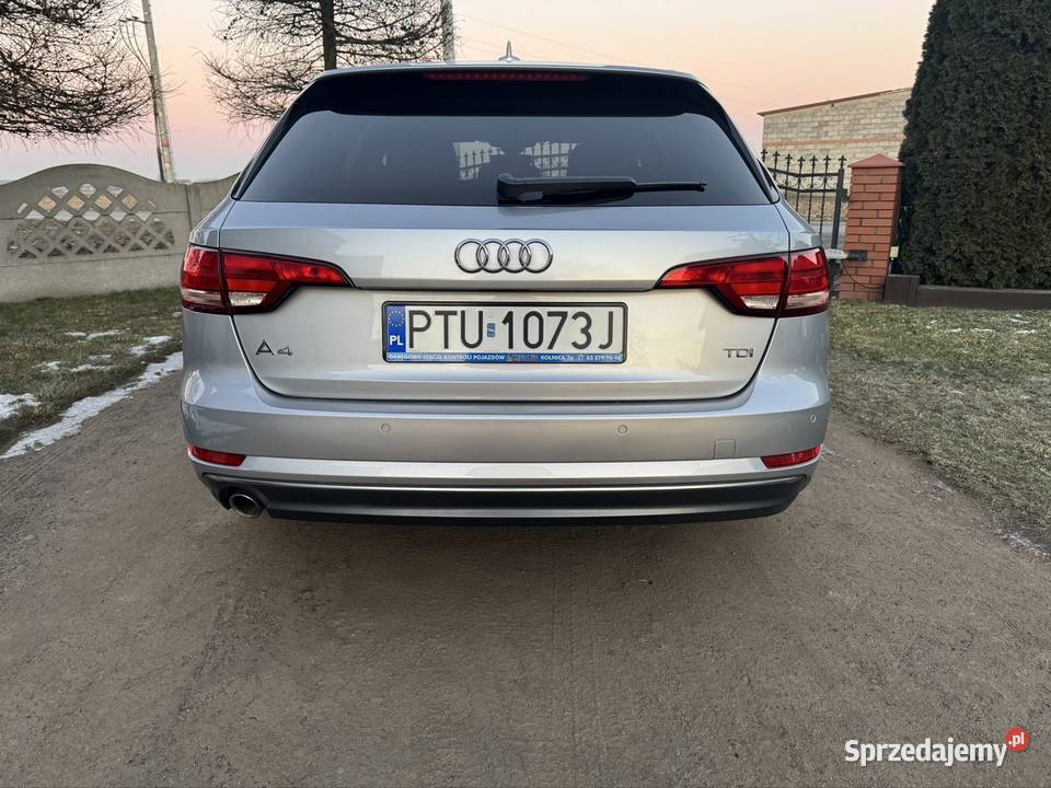 Audi A4 B9 Avant 20 TDI 150 manual Brudzew
