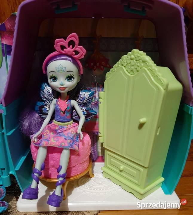 Domek Enchantimals z lalką i mebelkami Zabrzeg sprzedam