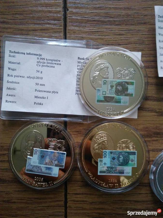 Numizmaty medale kolekcjonerskie