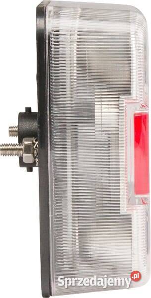 Lampa tylna zespolona LED 1W kwadratowa 12V Kamionna